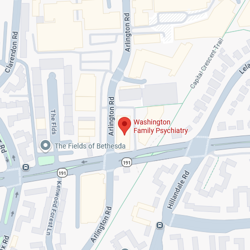 Washington Family Psychiatry map